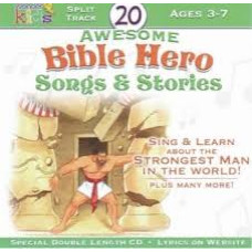 Twenty Awesome Bible Hero Songs & Stories - Wonder Kids CD