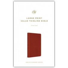 ESV Large Print Value Thinline - Trutone Camel