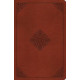 ESV Compact Outreach Bible Premium Edition - TruTone Saddle, Ornament