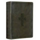 ESV Study Bible Personal Size - TruTone Olive Celtic Cross Design