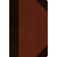 ESV Student Study Bible - Tru-Tone Brown/Cordovan Portfolio Design