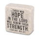 Hope Scripture Stone