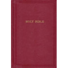 KJV Hard Cover Pew Bible - Burgundy