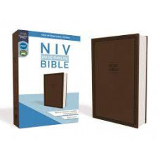 NIV Value Thinline Bible - Chocolate  Leathersoft