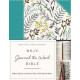 NKJV Journal the Word Bible - Teal Floral Hardcover