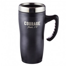 Travel Coffee Mug - Courage -Stainless Steel