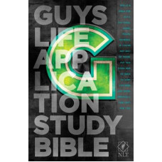 NLT Guys Life Application Study Bible - Hardcover