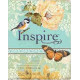 Inspire NLT - the Bible for Creative Journaling - Floral Design with Bird & Butterflies