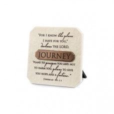 Journey Plaque With Title Bar