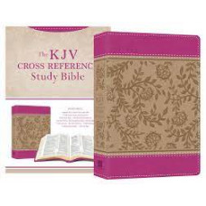 The KJV Cross Reference Study Bible - Peony Blossoms (LWD)