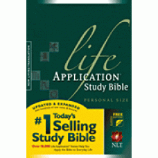 NLT Life Application Study Bible Personal Size (Hard Cover)