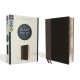 NIV Giant Print Compact Bible - Black LeatherSoft