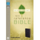 NIV Giant Print Reference Bible - Thumb Indexed - Black Leather Look