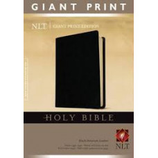 NLT Giant Print - Black Imitation Leather