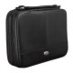 Bible Cover - Two-Fold Organizer (Black) Luxleather - Size Medium