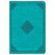 ESV Value Large Print Compact Bible - TruTone Teal Ornament Design